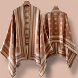 WRAP Warm Rectangular Shawl | Colored Edition