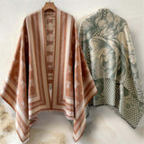 WRAP Warm Rectangular Shawl | Colored Edition