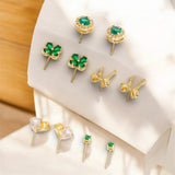 BLING 5pairs Daily Earrings Set with box