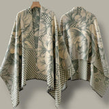 WRAP Warm Rectangular Shawl | Colored Edition