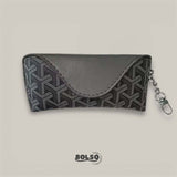 BOLSO Patterned Leather Sunglasses Protective Case
