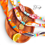 BLING Wrap Summer Bandana Necklace