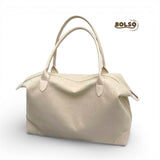 BOLSO Corduroy Commuters XLarge Zipper Tote Bag