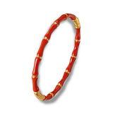 BLING French Style Stainless Steel Bamboo Knot Bracelet