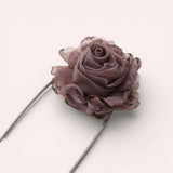 BLING Multi Style Rosette Tie Necklace Belt