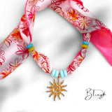 BLING Wrap Summer Bandana Necklace