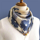 WRAP Elegant Neck Cover Warmer Scarf w Magnetic Closure