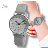 BLING Time Round Face Silicone Quartz Watch W03001