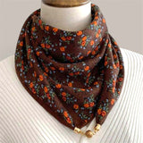 WRAP Elegant Neck Cover Warmer Scarf w Magnetic Closure