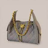 PREORDER BOLSO Premium Quilted Suede Classic Chain Bag