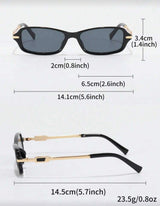 ILUV Retro Small Frame Versatile Sunglasses