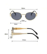 ILUV 2pcs Vintage Sunglasses Set
