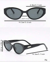 ILUV Retro Chic Nude Cat-Eye Sunglasses Eyewear for Women