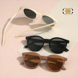 ILUV 3pc Unisex Round Frame Classic Sunglasses Set