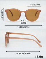 ILUV 3pc Unisex Round Frame Classic Sunglasses Set
