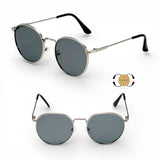ILUV Retro Metal Frame Round Sunglasses