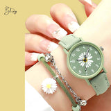 BLING Time Summer Floral Watch Flower Bracelet Set