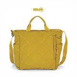 BOLSO Quilted Nylon Commuters Tote Bag