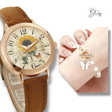 BLING Time Summer Vintage Watch Butterfly Bracelet Set