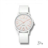 BLING Time Round Face Silicone Quartz Watch W03002