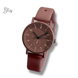 BLING Time Round Face Silicone Quartz Watch W03001