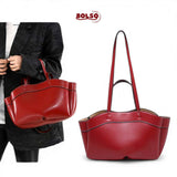 BOLSO Dumpling Open Tote Commuter Bag with Sling