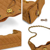 PREORDER BOLSO Premium Quilted Suede Classic Chain Bag