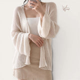 LOOM WRAP Summer Cover Up Thin Loose Shrug