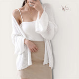 LOOM WRAP Summer Cover Up Thin Loose Shrug