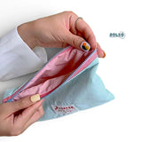 BOLSO Macaroons Pastel Zipper Vanity Storage Bag