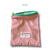 BOLSO Macaroons Pastel Zipper Vanity Storage Bag