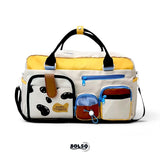 BOLSO Fun Large Caddy Travel Duffle Bag w Sling