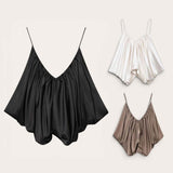 PREORDER GBOSS Drape Pleated Deep V Camisole