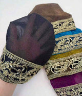 ROYALTEA Sequin Boho Turban Hat