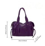 PREORDER HQ Retro Soft Leather Large Handbag w Sling (No COD)