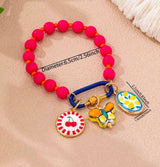 BLING Dopamine Colorful Oil Drip Charms Beaded Bracelet