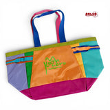 BOLSO Dopamine Colorful Open Large Tote Bag