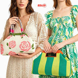 BOLSO Soft Spring Knitted Clutch Bag