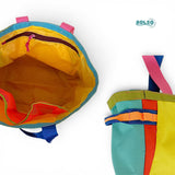 BOLSO Dopamine Colorful Open Large Tote Bag