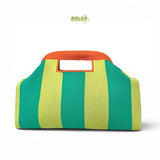 BOLSO Soft Spring Knitted Clutch Bag
