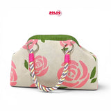 BOLSO Soft Spring Knitted Clutch Bag