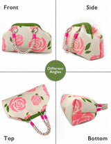 BOLSO Soft Spring Knitted Clutch Bag