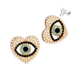 BLING Elegant Evil Eye Fashion Earrings