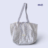 BOLSO Floral Large Fabric Dainty Tote Bag