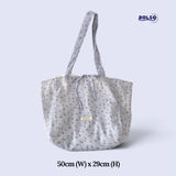 BOLSO Floral Large Fabric Dainty Tote Bag