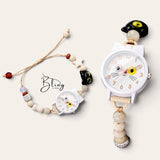 BLING Time Bead Bracelet Watch Adjustable