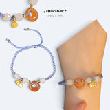 ANCHOR Braided Lucky Bracelet Lotus Seed Charm Bracelet