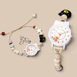 BLING Time Bead Bracelet Watch Adjustable