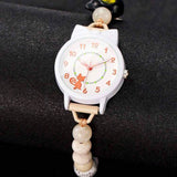 BLING Time Bead Bracelet Watch Adjustable