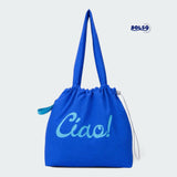 BOLSO Statement Casual Daily Textured Packable Tote Bag